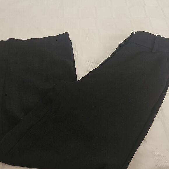 H&M Women's High-Rise Wide Leg  Dress Pants Black 0 - Picture 15 of 16